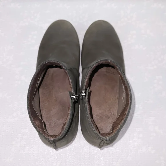 DANSKO Maria Nubuck Clogs Olive Greeb Ankle Boots - Picture 8 of 10